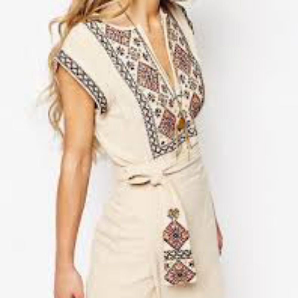Free People Running Wild Dress L
